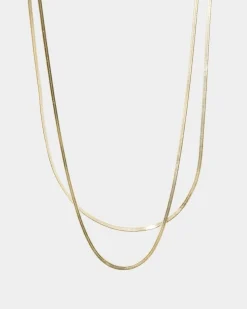 Forcast Jaylen Necklace Gold Outlet