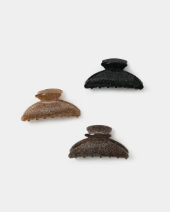 Forcast Jazzlyn Hair Claw Black New