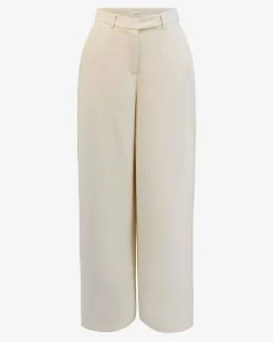 Forcast Jemima Wide Leg Pants Bone Best