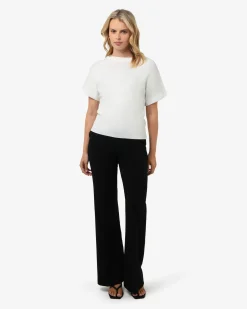 Forcast Jemma Relaxed Knit Top Ivory Online
