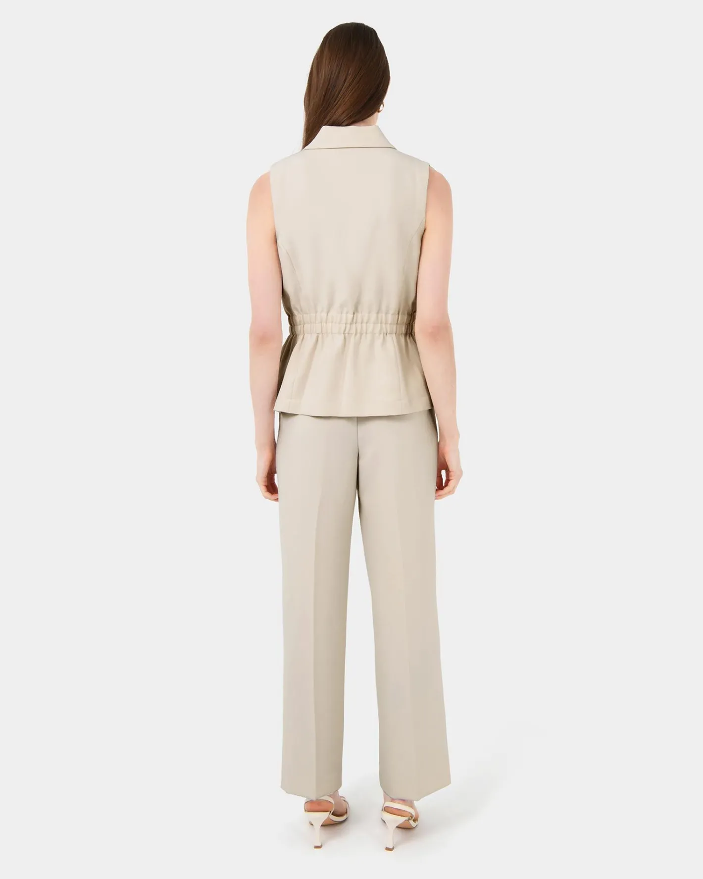 Forcast Jordy Longline Vest Bone Sale