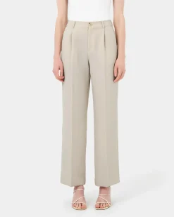 Forcast Jordy Relax Pants Bone Outlet