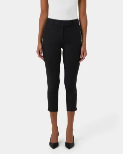 Forcast Josie 2 Cropped Notch Pants Black Sale