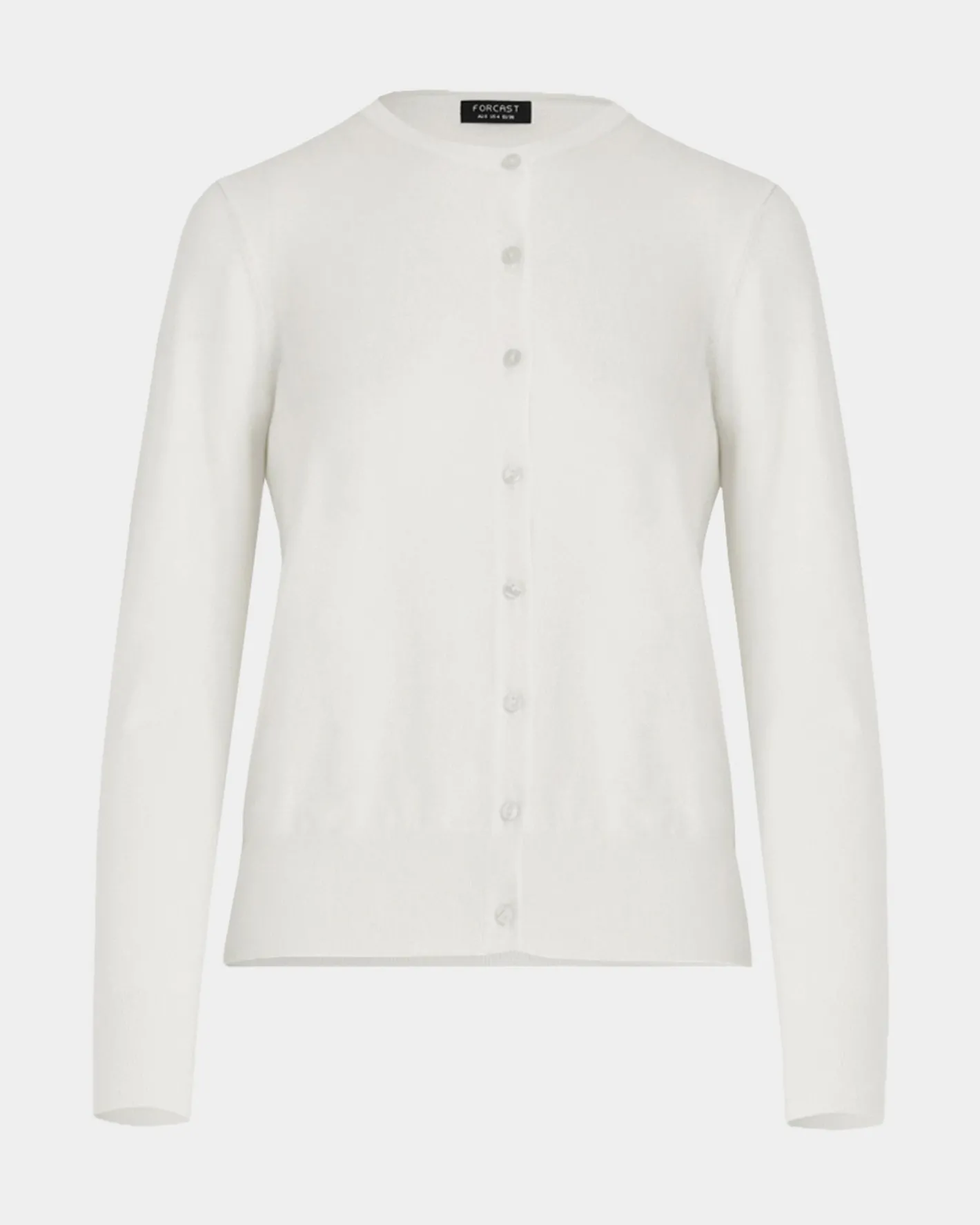 Forcast Joyce Knit Cardigan Ivory New
