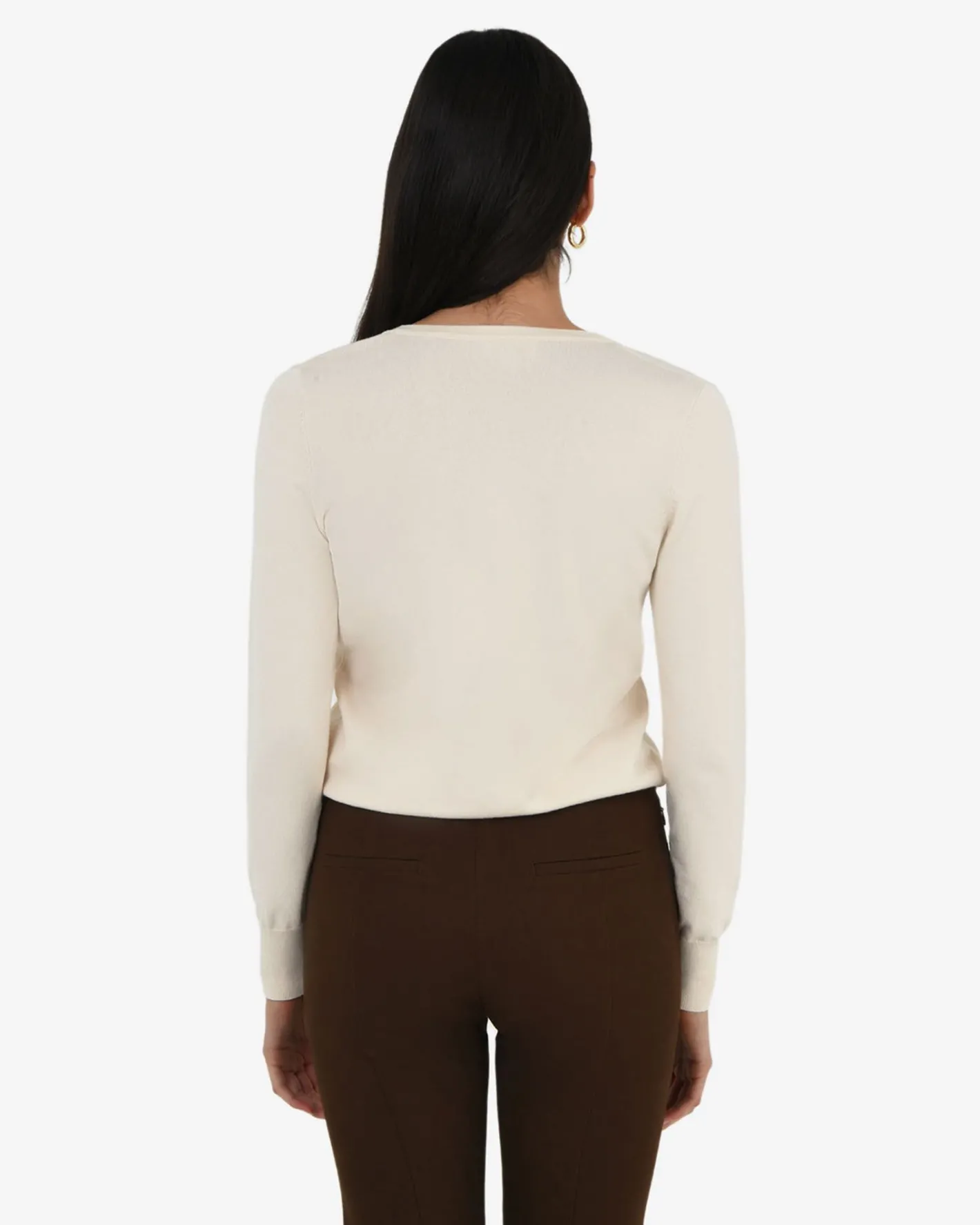 Forcast Joyce Knit Cardigan Buttercream Outlet