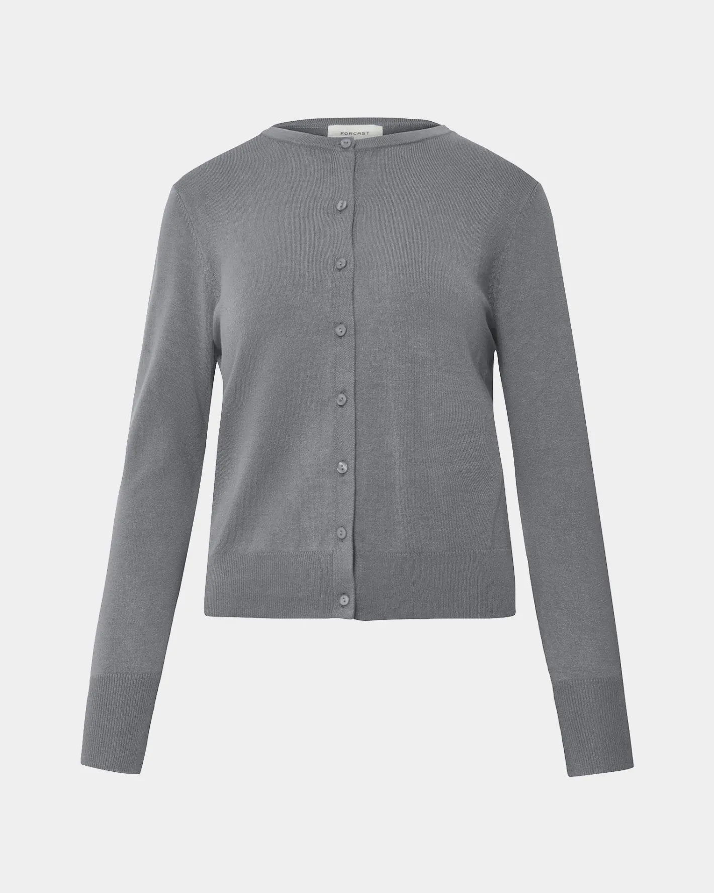 Forcast Joyce Knit Cardigan Grey Hot
