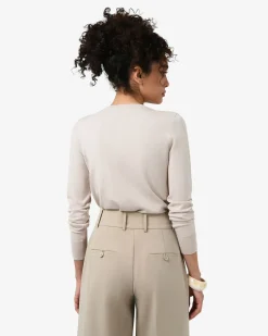 Forcast Joyce Knit Cardigan Beige Hot