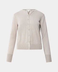 Forcast Joyce Knit Cardigan Beige Hot