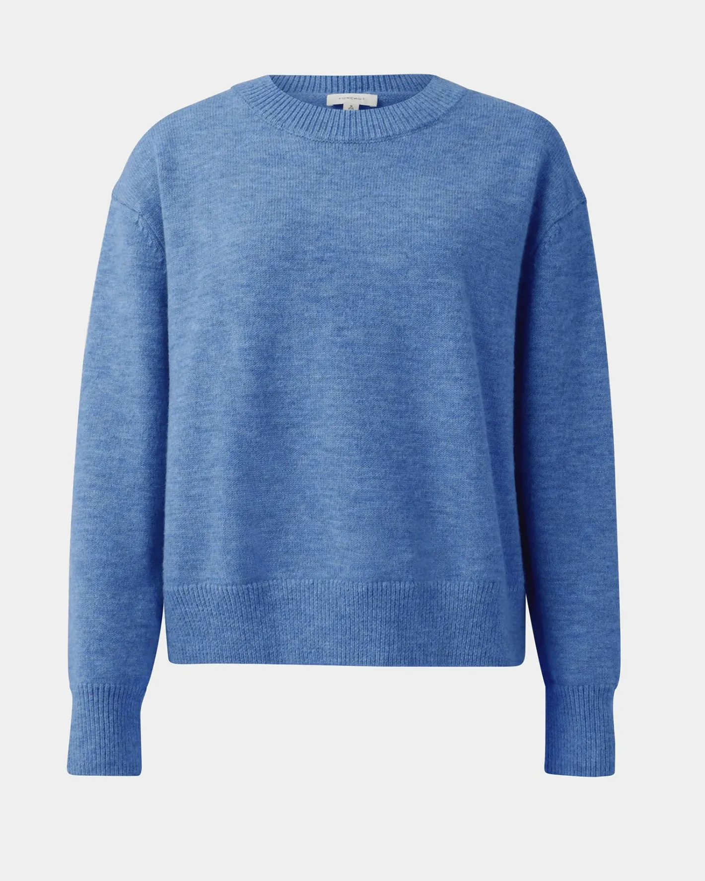 Forcast Joyli Round Neck Knit Periwinkle