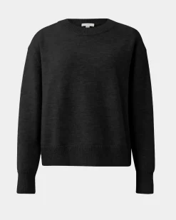 Forcast Joyli Round Neck Knit Black Discount