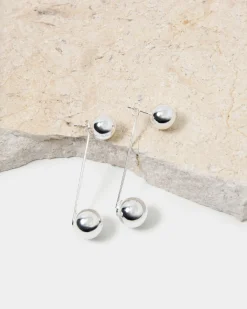 Forcast Karlee Earrings Silver Discount