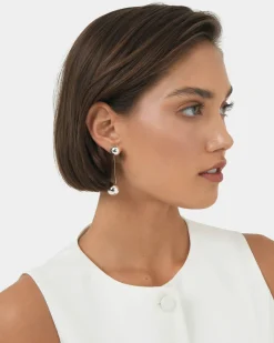 Forcast Karlee Earrings Silver Discount