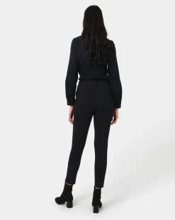 Forcast Karlie Slim Fit Trousers Black