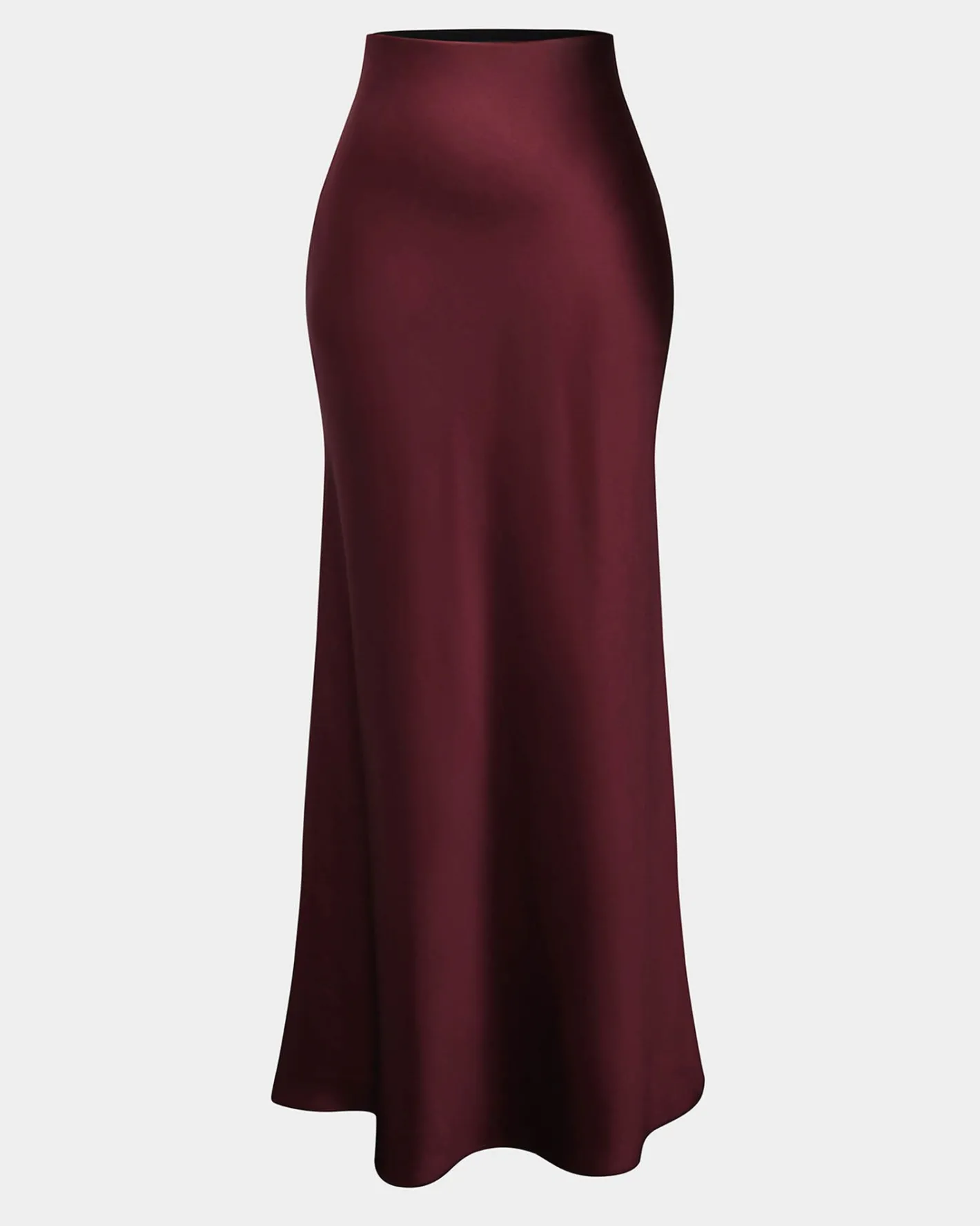 Forcast Kaye Maxi Bias Skirt Wine Online
