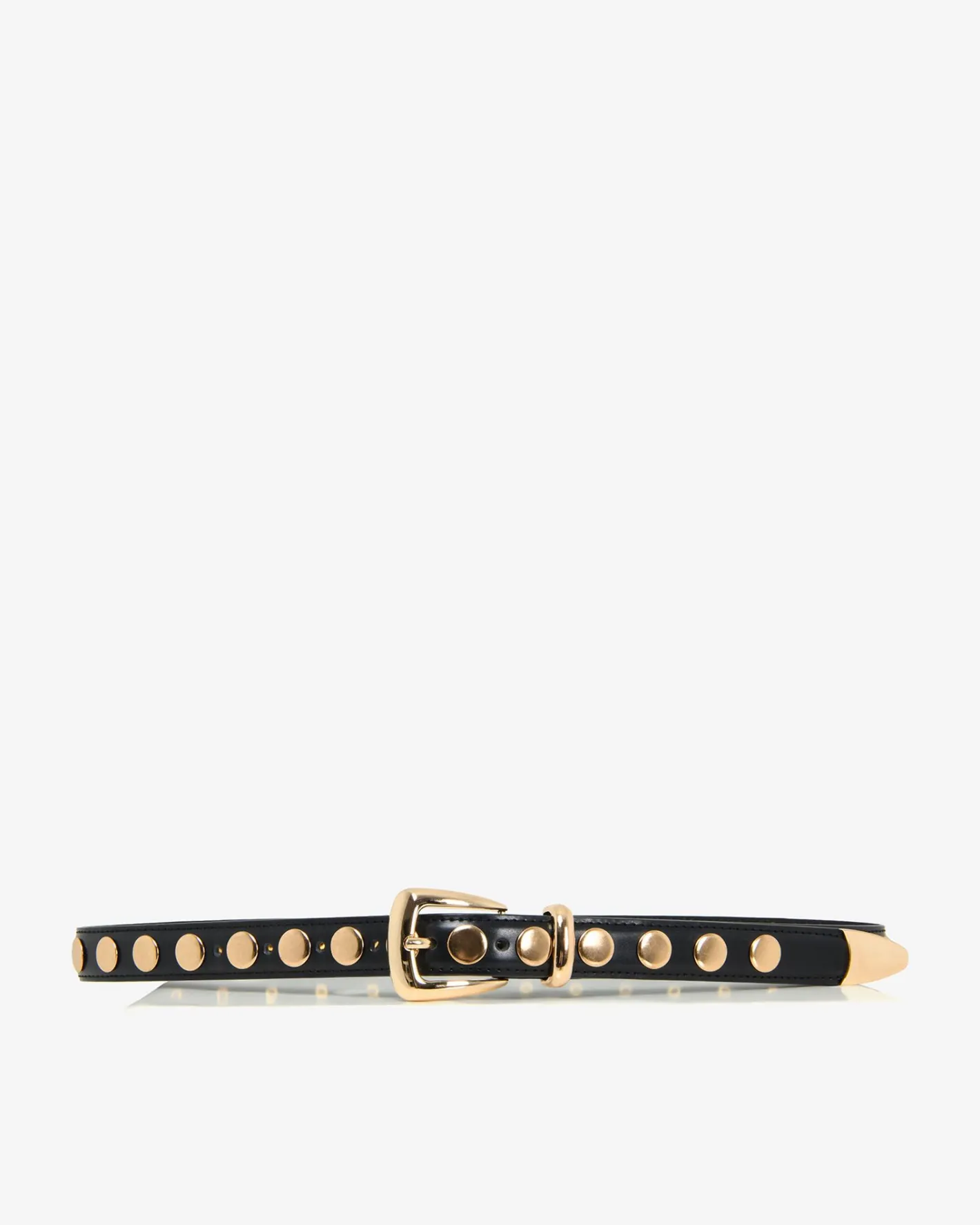 Forcast Kayla Studs Leather Belt Black Hot