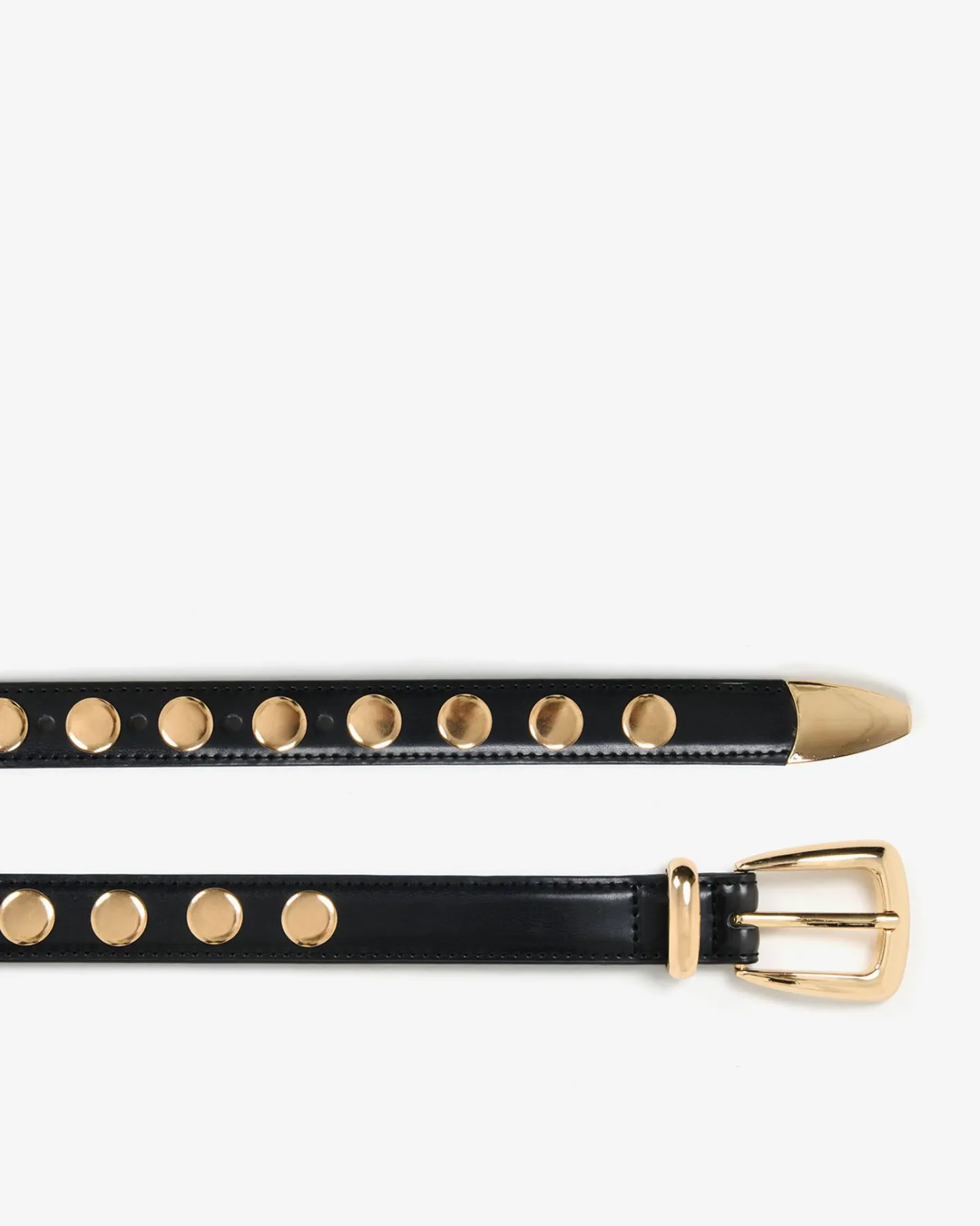 Forcast Kayla Studs Leather Belt Black Hot