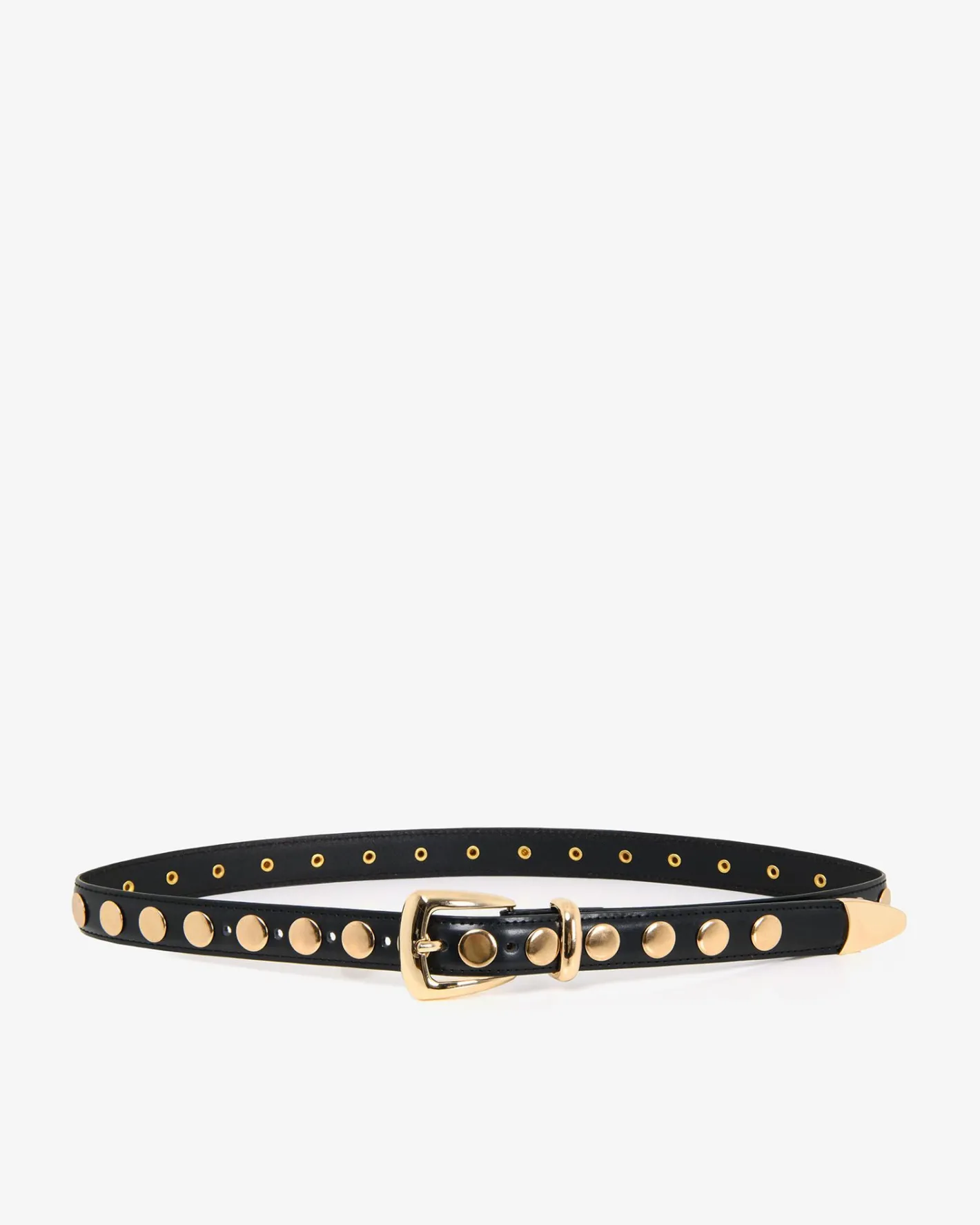 Forcast Kayla Studs Leather Belt Black Hot