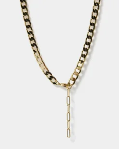 Forcast Kirra 16k Plated Necklace Gold Sale