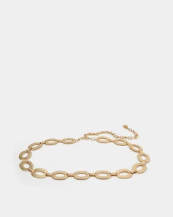 Forcast Lareina Chain Belt Gold Online