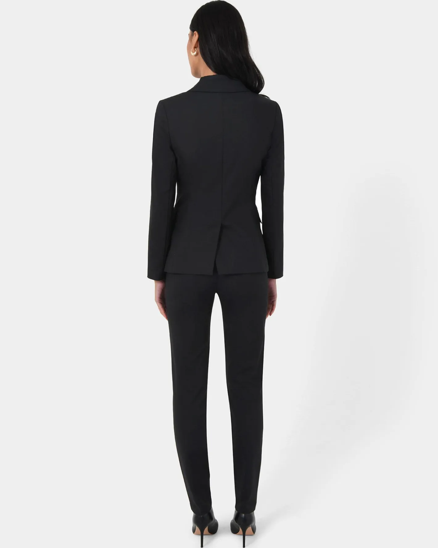 Forcast Lauren Single Breasted Jacket Black Discount