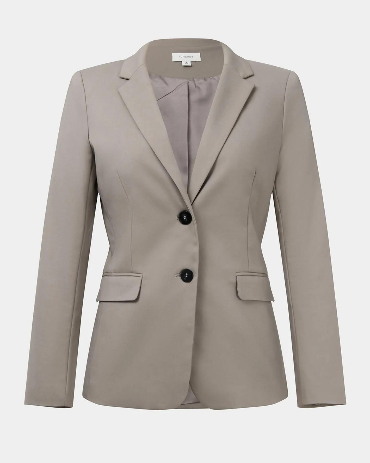 Forcast Lauren Single Breasted Jacket Stone Outlet