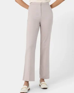 Forcast Lauren Straight Pants Grey Sale