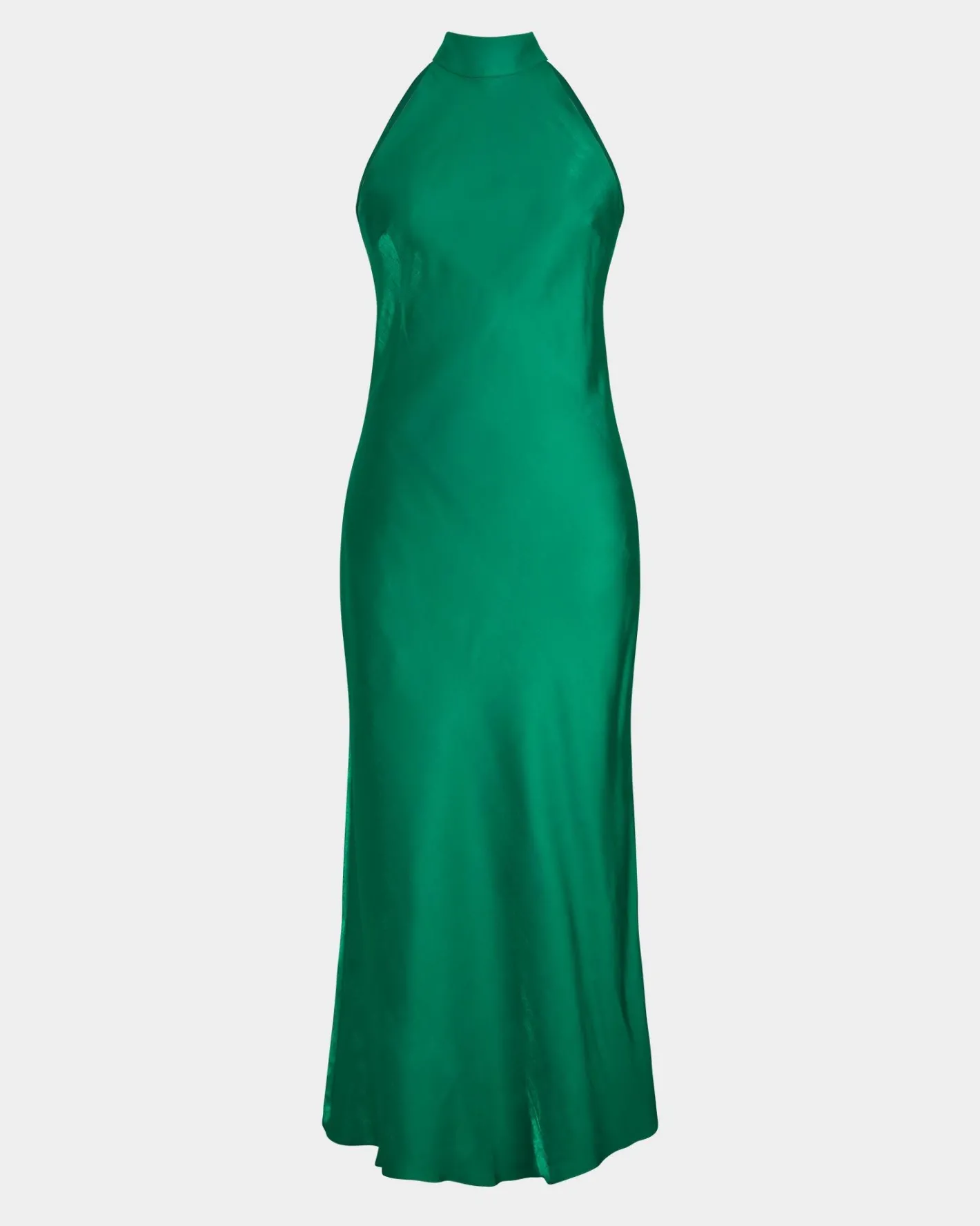 Forcast Leana Bias Midi Dress Emerald Online