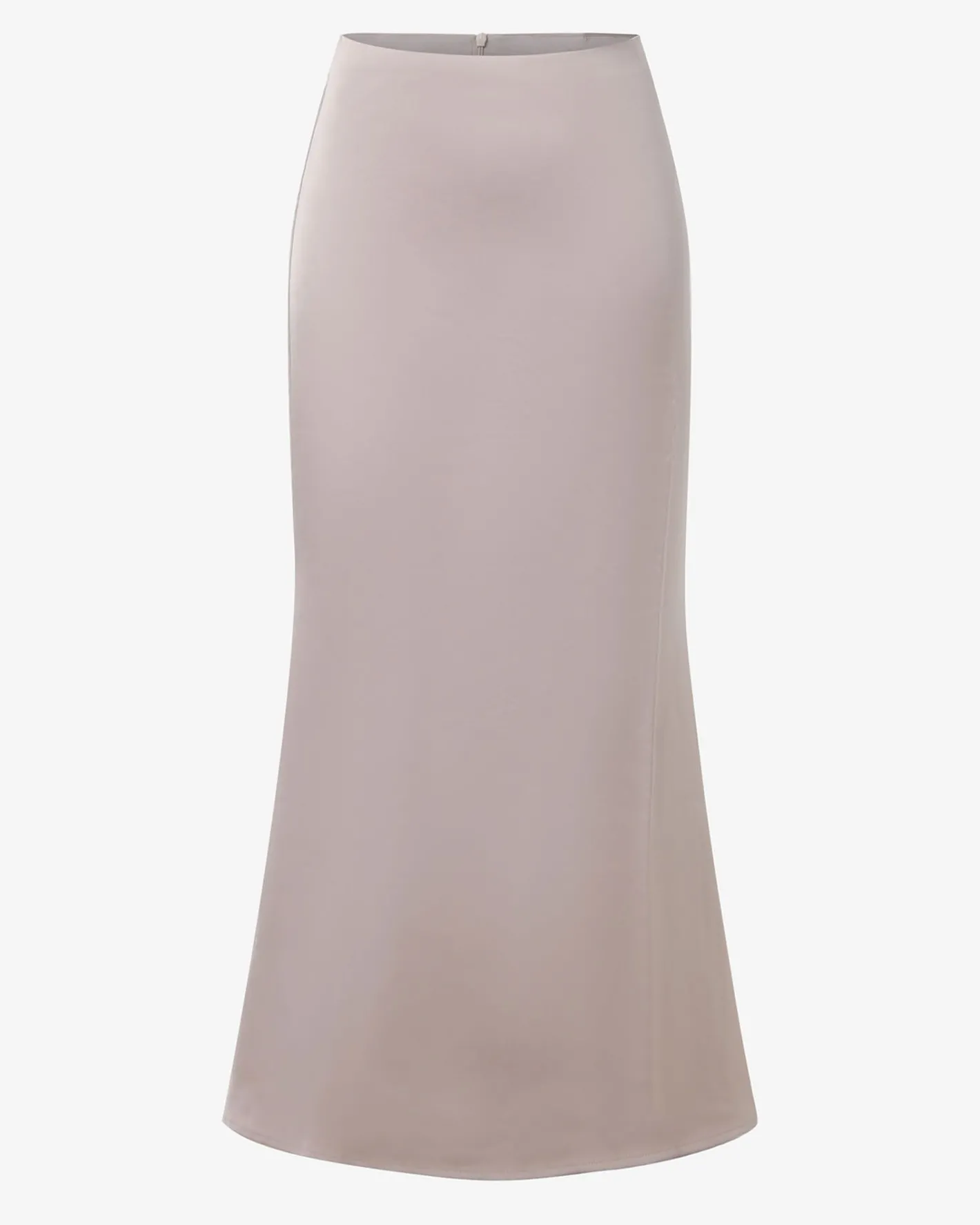 Forcast Leigh Flared Maxi Skirt Light Taupe Clearance