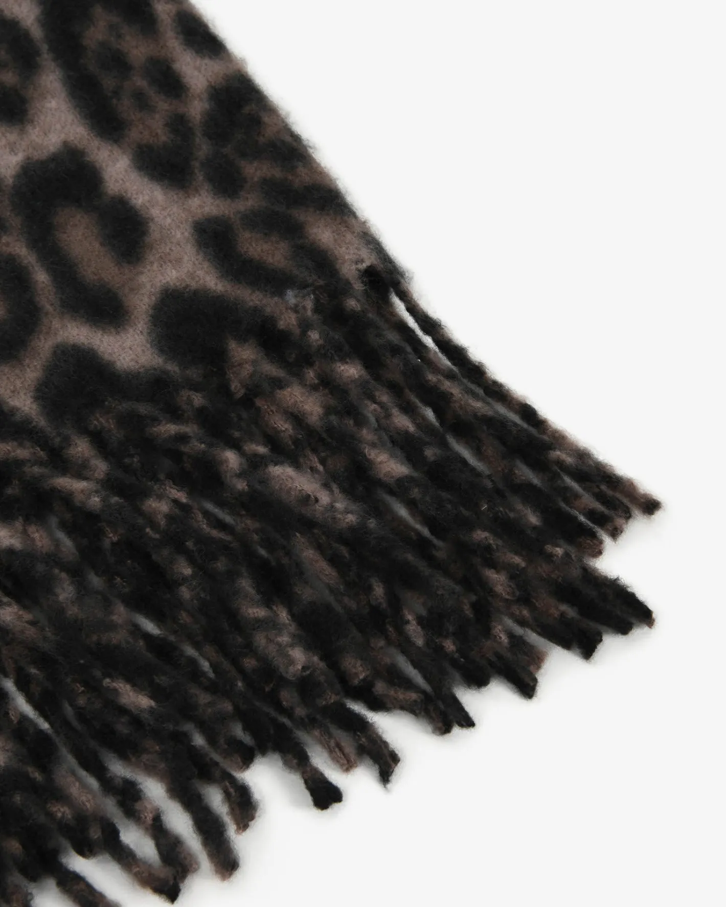 Forcast Leo Leopard Print Scarf Leopard Print Taupe Best