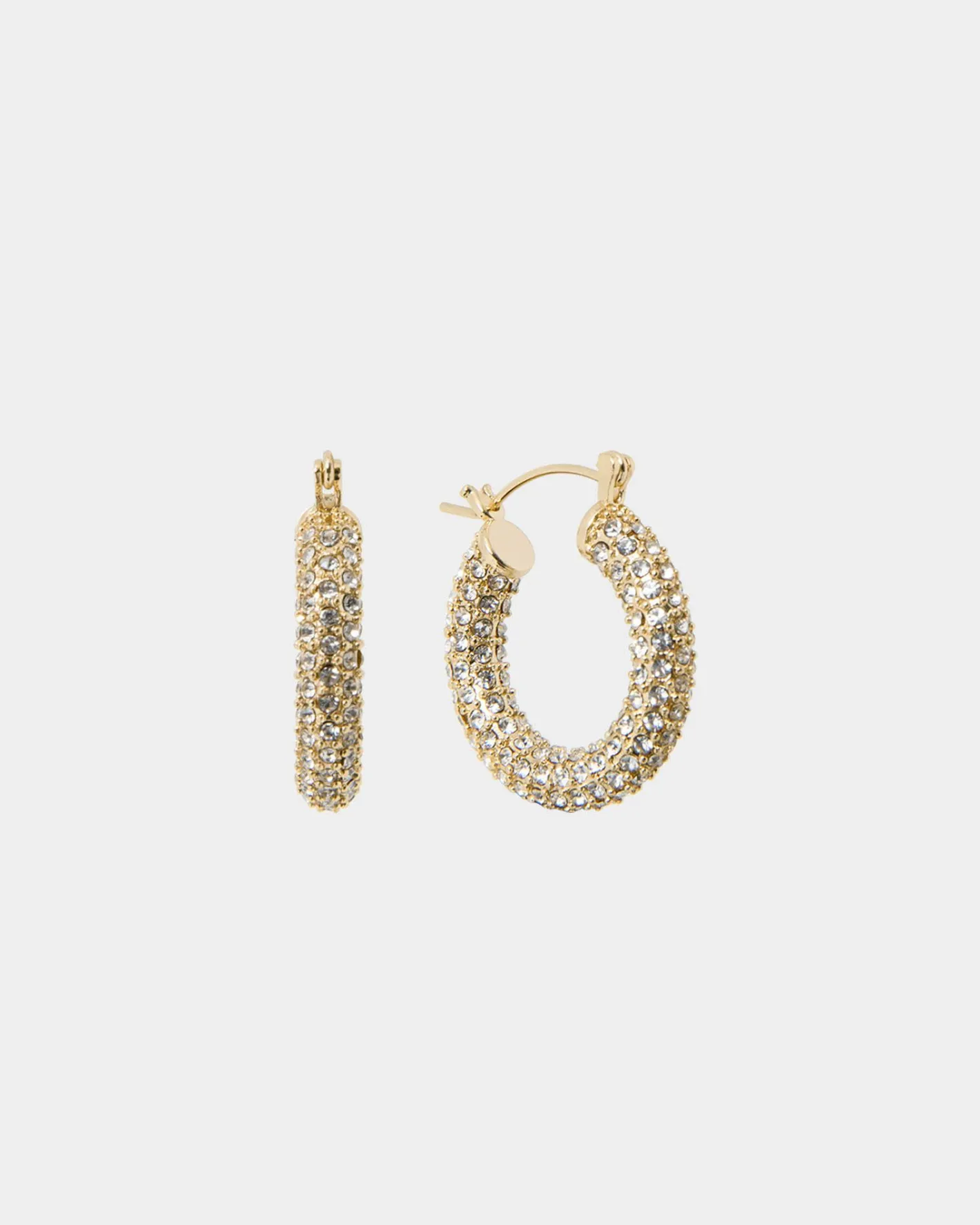 Forcast Leonie Plated Earrings Gold Clearance