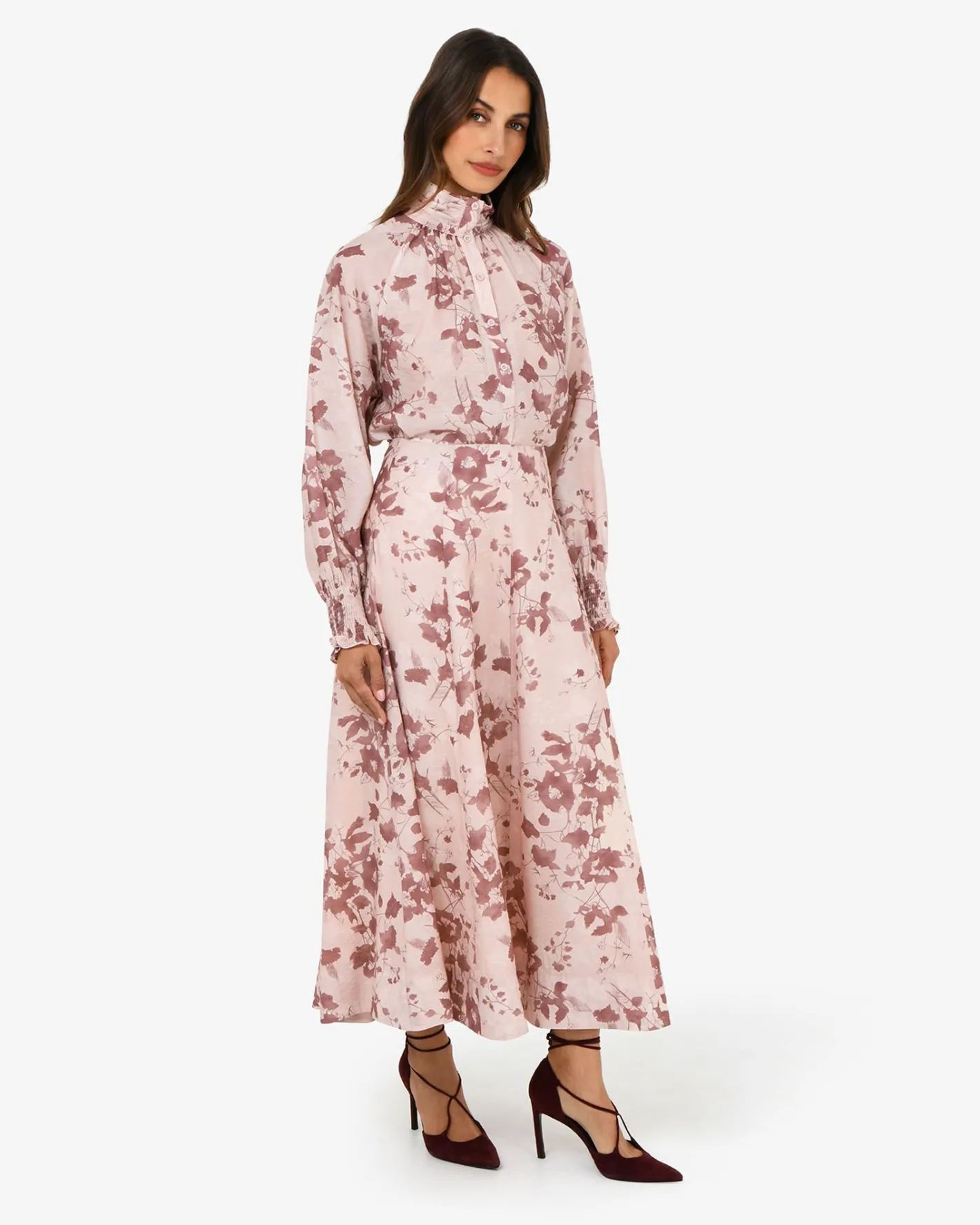 Forcast Lesley Floral Skirt Pink Floral Online