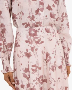 Forcast Lesley Floral Skirt Pink Floral Online