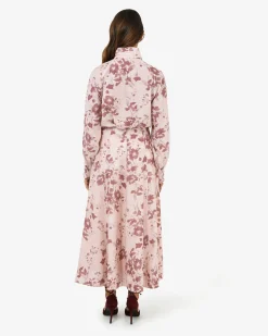 Forcast Lesley Floral Skirt Pink Floral Online