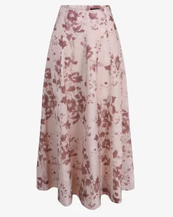 Forcast Lesley Floral Skirt Pink Floral Online