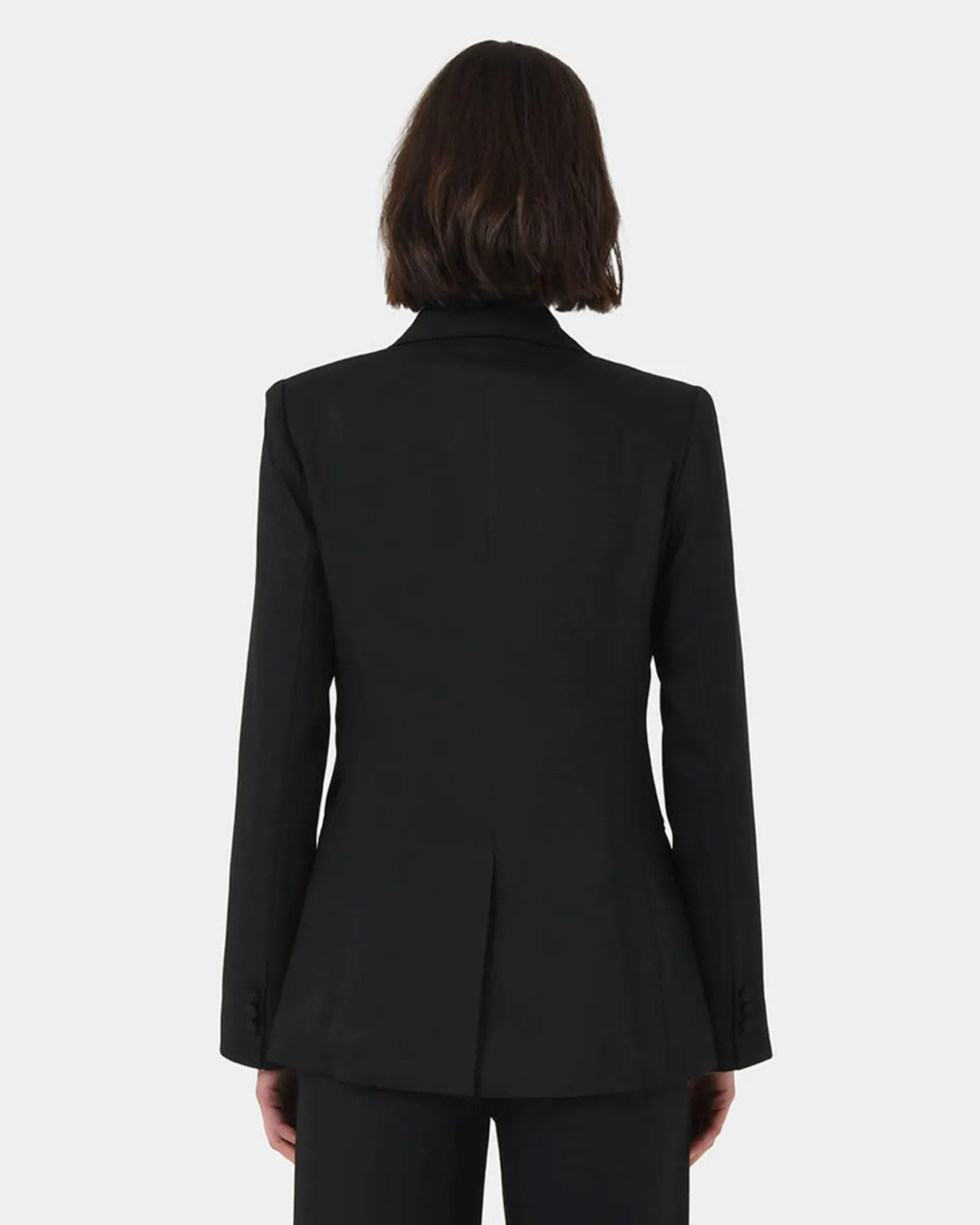 Forcast Lexee Double Breasted Blazer Black Hot