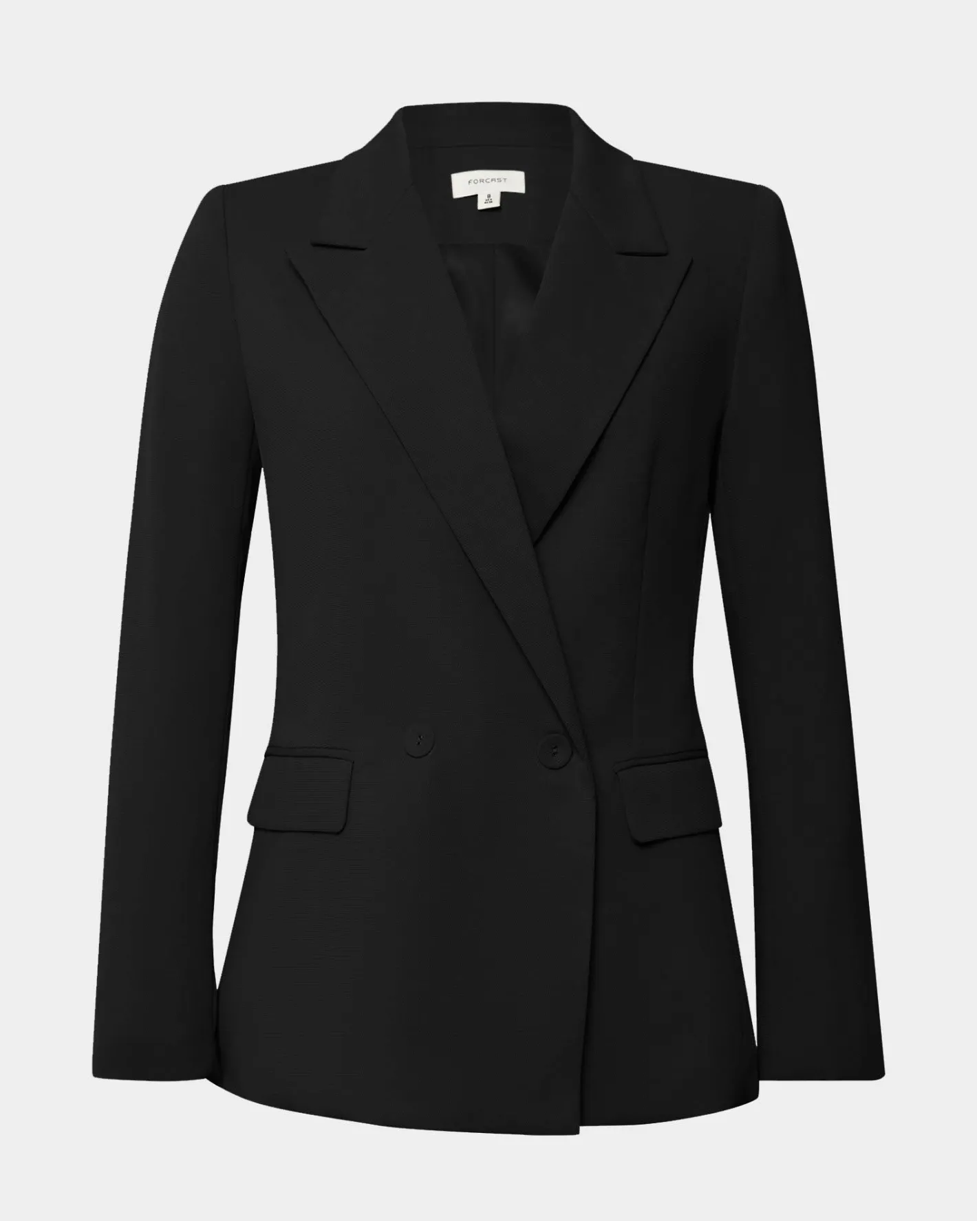 Forcast Lexee Double Breasted Blazer Black Hot