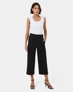 Forcast Lexee High-waist Culotte Black Clearance