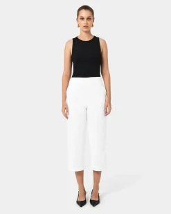 Forcast Lexee High-waist Culotte Ivory Hot