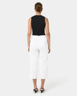 Forcast Lexee High-waist Culotte Ivory Hot