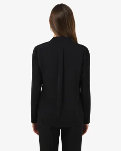 Forcast Lilian 2 Long Sleeve Blouse Black Clearance