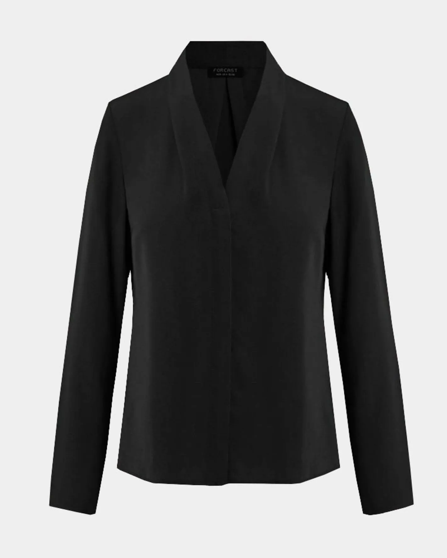 Forcast Lilian 2 Long Sleeve Blouse Black Clearance