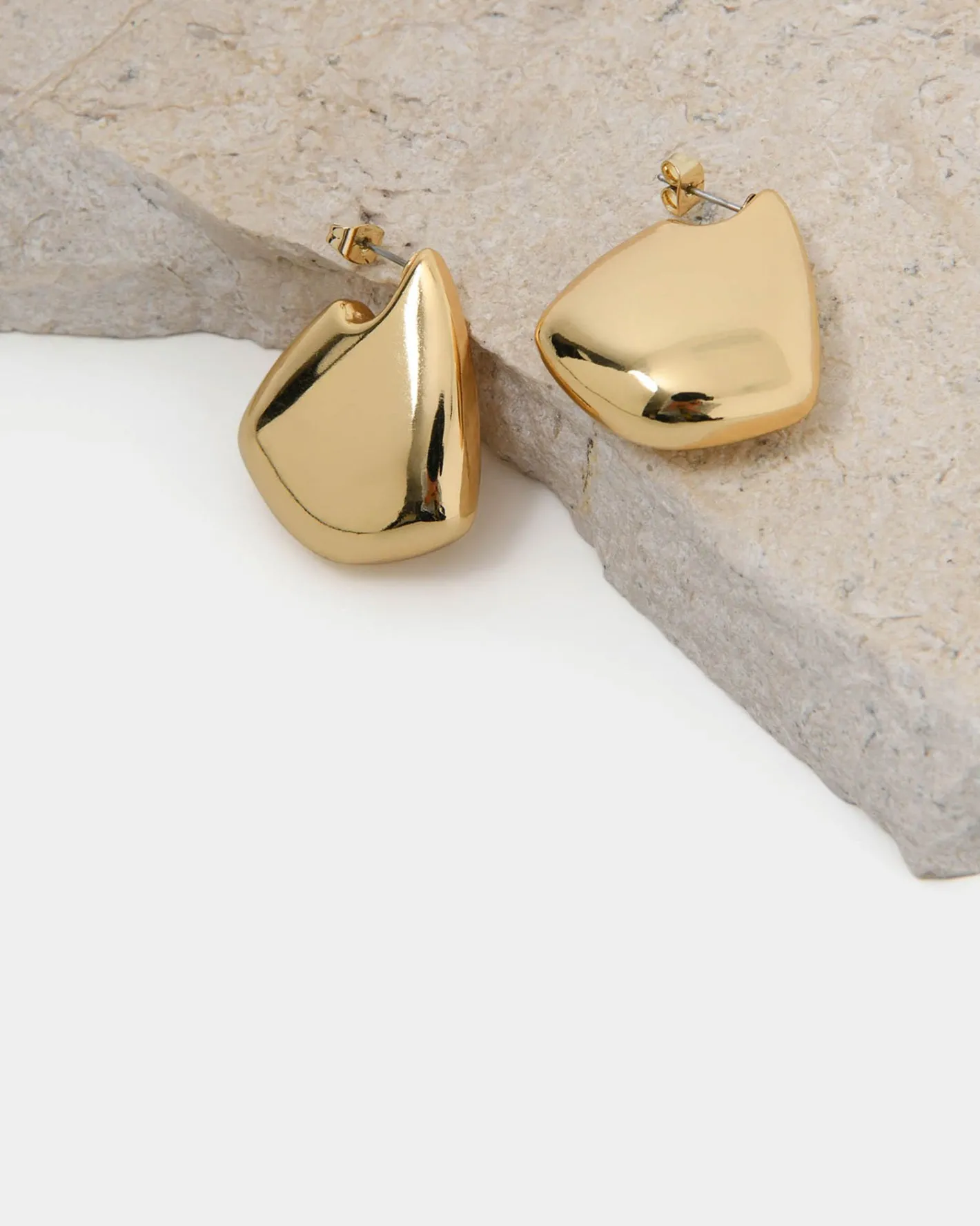 Forcast Lulu Plated Earrings Gold