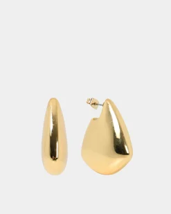 Forcast Lulu Plated Earrings Gold