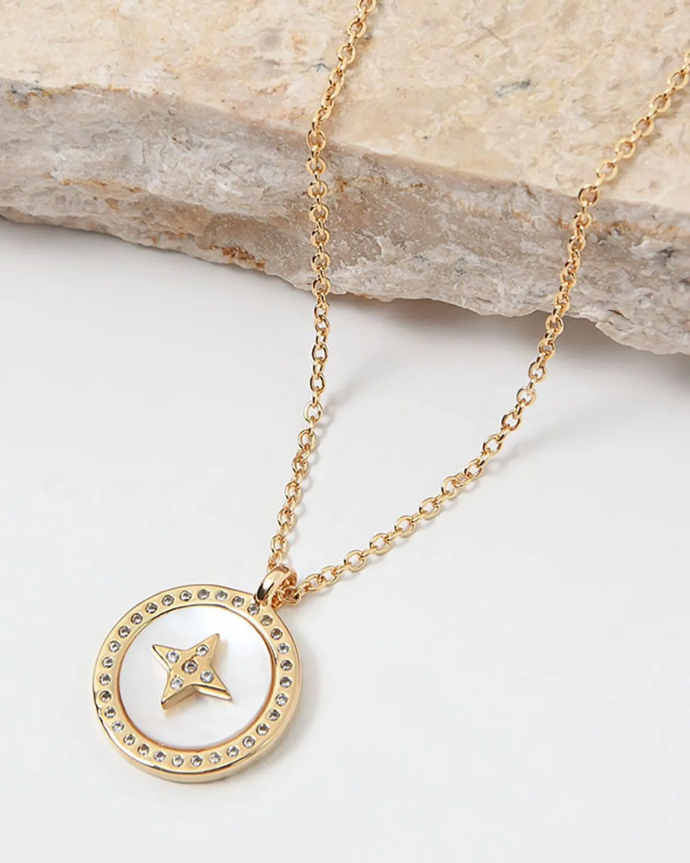 Forcast Macie 16k Plated Necklace Gold Hot