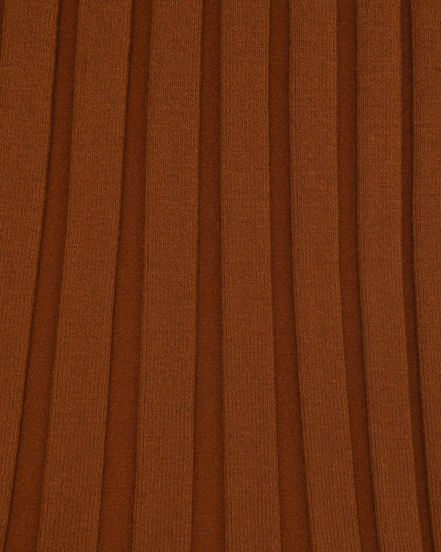 Forcast Manhattan Polo Knit Top Rust Discount