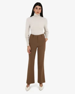 Forcast Maris Bootleg Pants Carob Clearance