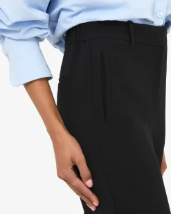 Forcast Maris Bootleg Pants Black Hot