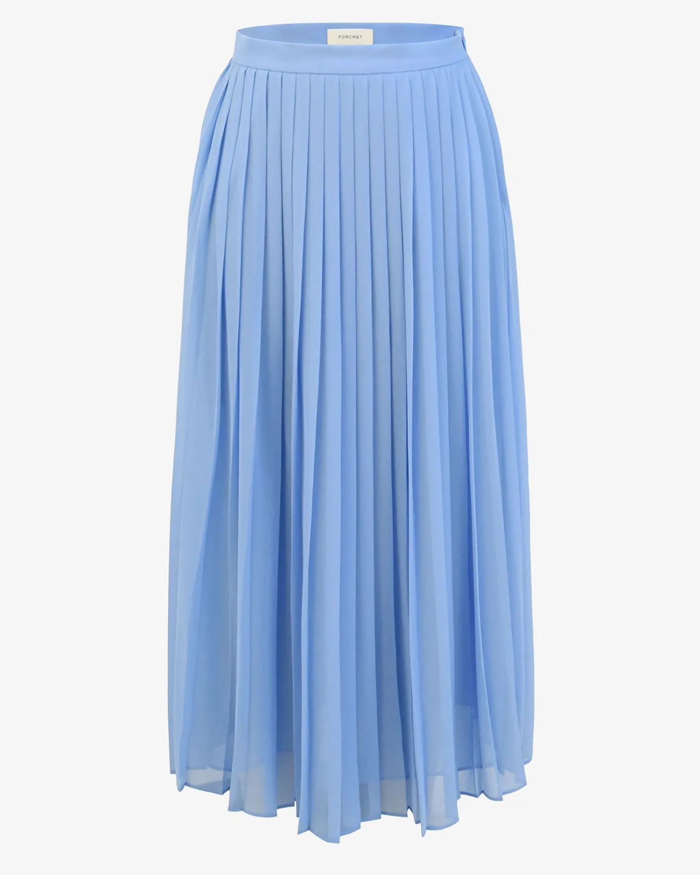 Forcast Melina Pleated Skirt Salt Blue Outlet