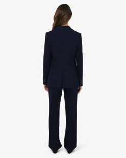 Forcast Merid Single Breasted Blazer Navy Online