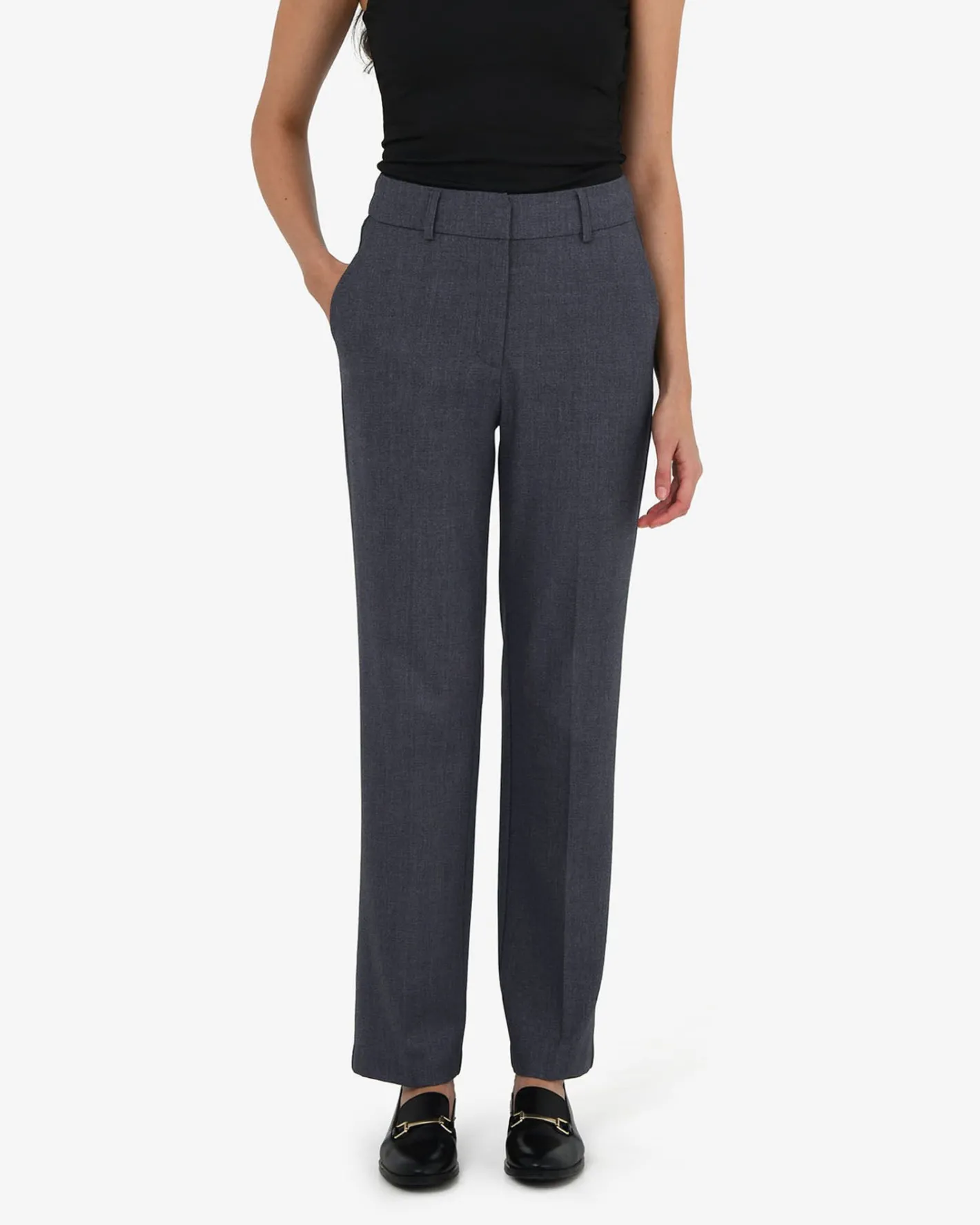 Forcast Merid Tailored Pants Dark Grey